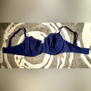 Victoria's Secret Deep Blue Lace Bra